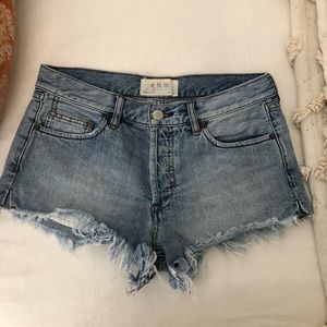 Free People Denim Shorts